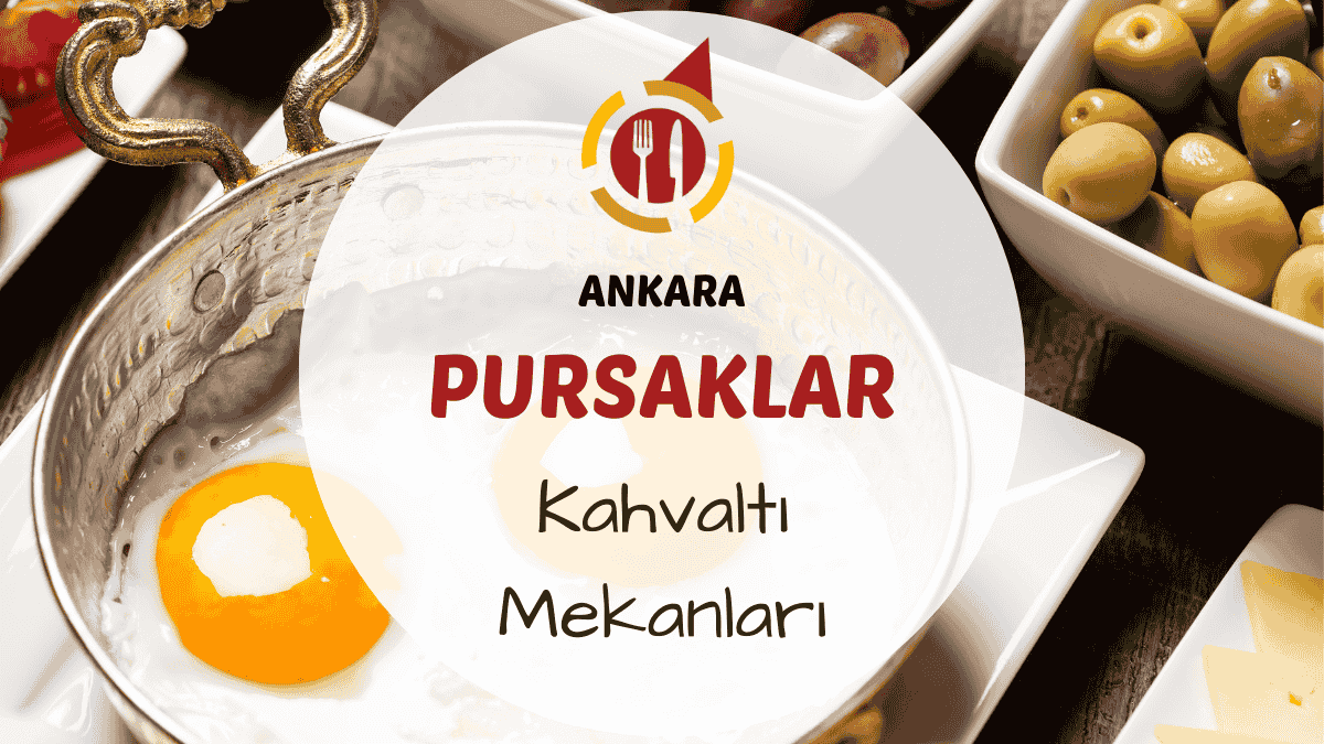 Pursaklar'da bahçeli bir mekanda hazırlanmış serpme kahvaltı sofrası