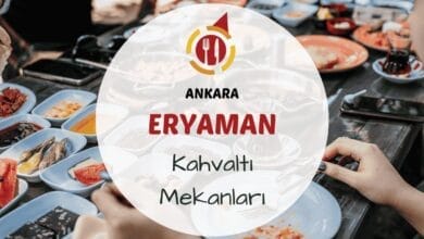 Eryaman'da serpme kahvaltı tabağı, taze börek ve fırın ürünlerinin yer aldığı bir sabah masası