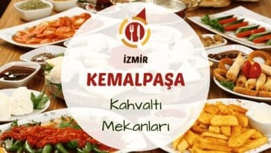 Kemalpaşa köy kahvaltısı tabağında taze peynir reçel ve semaver çayı