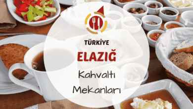 Elazığ'da serpme kahvaltı tabağı ve taze pişiler sunan bir sofra görünümü