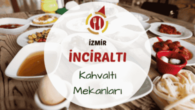 İnciraltı sahilinde serpme kahvaltı tabağı ve deniz manzarası eşliğinde sabah sofrası