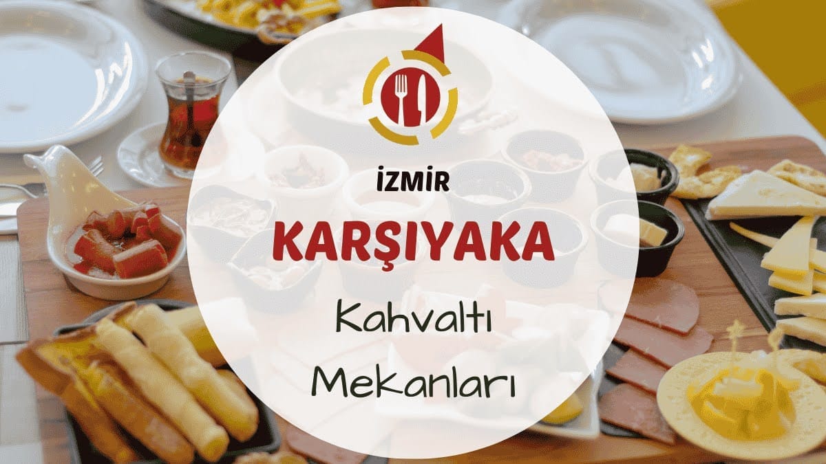 Karşıyaka Bostanlı'da serpme kahvaltı masasında taze peynirler ve börekler