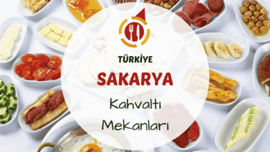 Sakarya kahvaltı mekanlarından serpme kahvaltı sofrası ve çay servisi görünümü