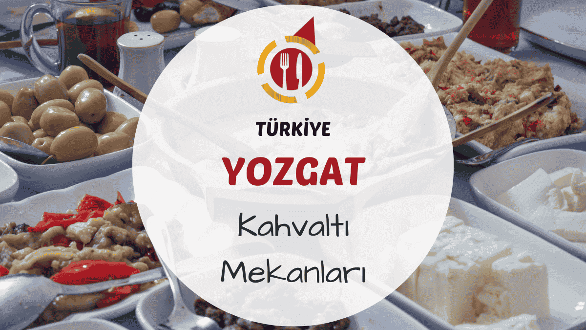 Yozgat'ta serpme kahvaltı sofrası ve çam ağaçları arasında sabah manzarası