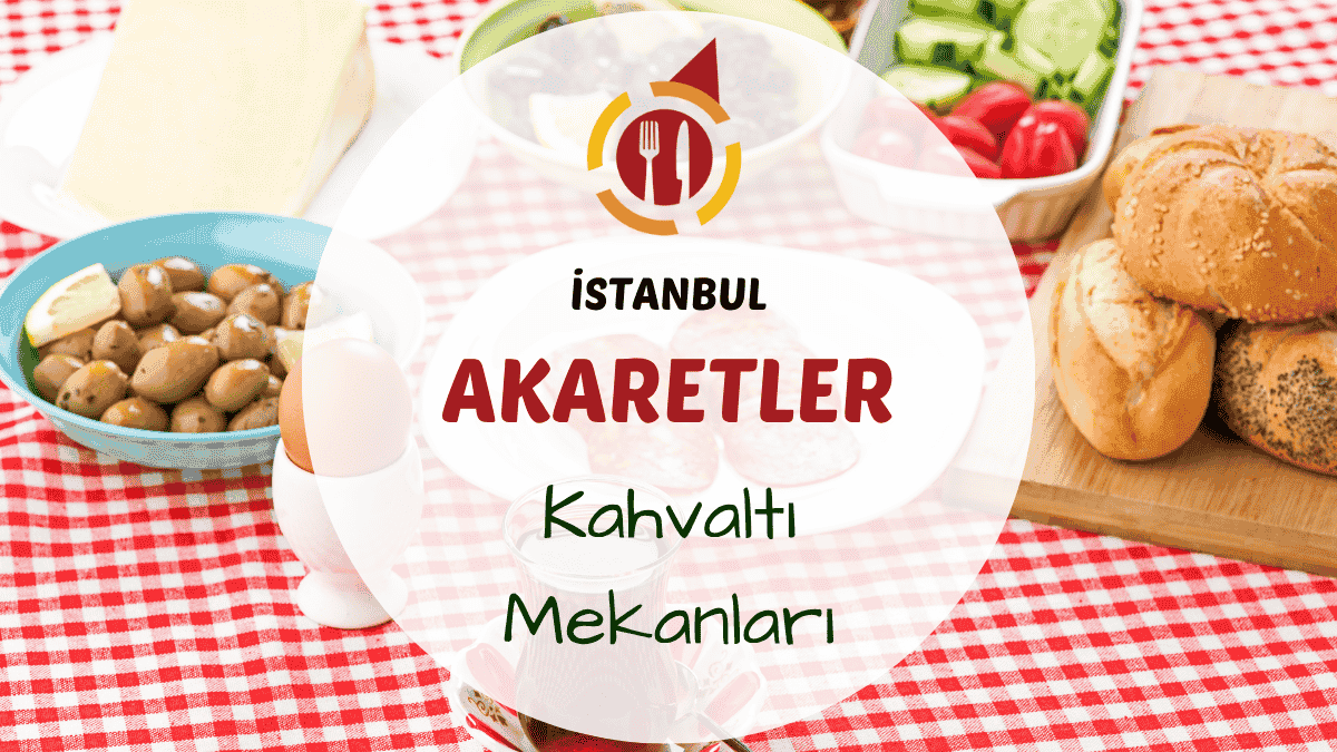 Akaretler bölgesinde sabah kahvaltısı yapılan bir kafenin sokak görünümü