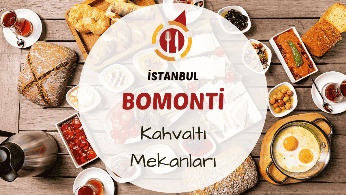 Bomonti semtinde sabah kahvaltısı yapılan bir kafenin iç mekan görünümü