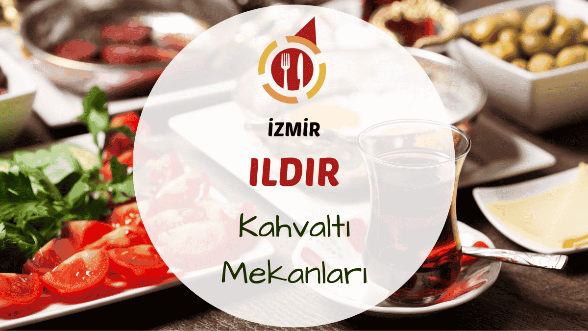 Ildır köyünde deniz manzaralı bir masada serpme kahvaltı tabağı görünümü