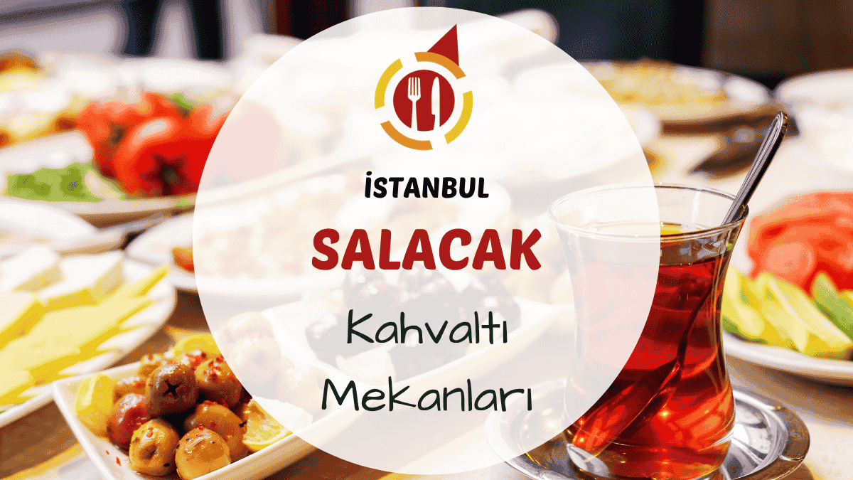 Salacak sahilinde Boğaz manzarasına karşı hazırlanmış kahvaltı tabağı ve çay bardağı