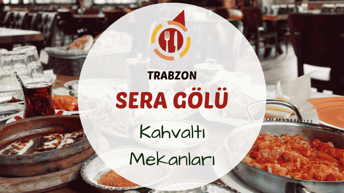 Sera Gölü kenarında serpme kahvaltı sofrası ve yeşil göl manzarası