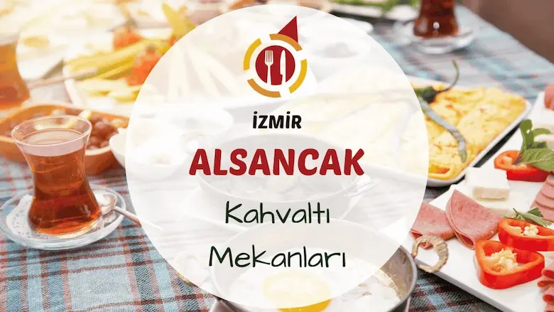 Alsancak kordon kenarında serpme kahvaltı sofrası ve deniz manzarası
