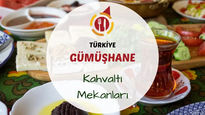 Gümüşhane'de tarihi konakta serpme kahvaltı sofrasından bir görünüm